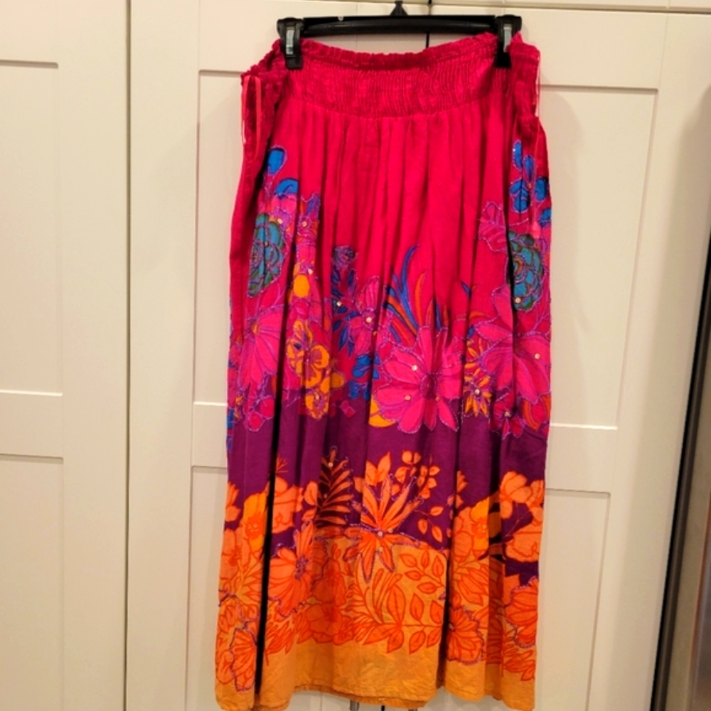 MIRROR IMAGE SKIRT MADE INDIA